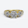 varitsa-jewellers - 1.6ct Brilliant Diamond 3 stone Gold Engagement Ring - 06GG57